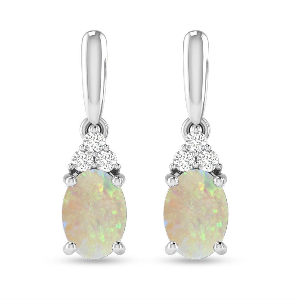 White Gold - Opal