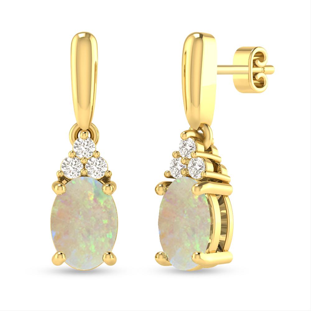 Yellow Gold - Opal