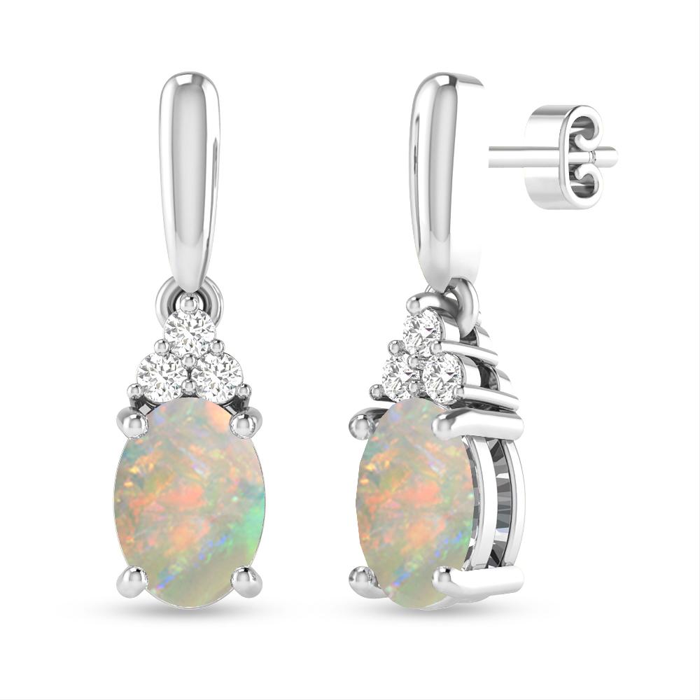 White Gold - Opal