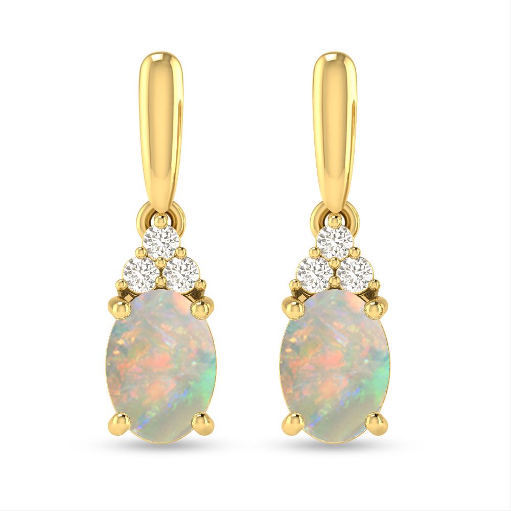 Yellow Gold - Opal