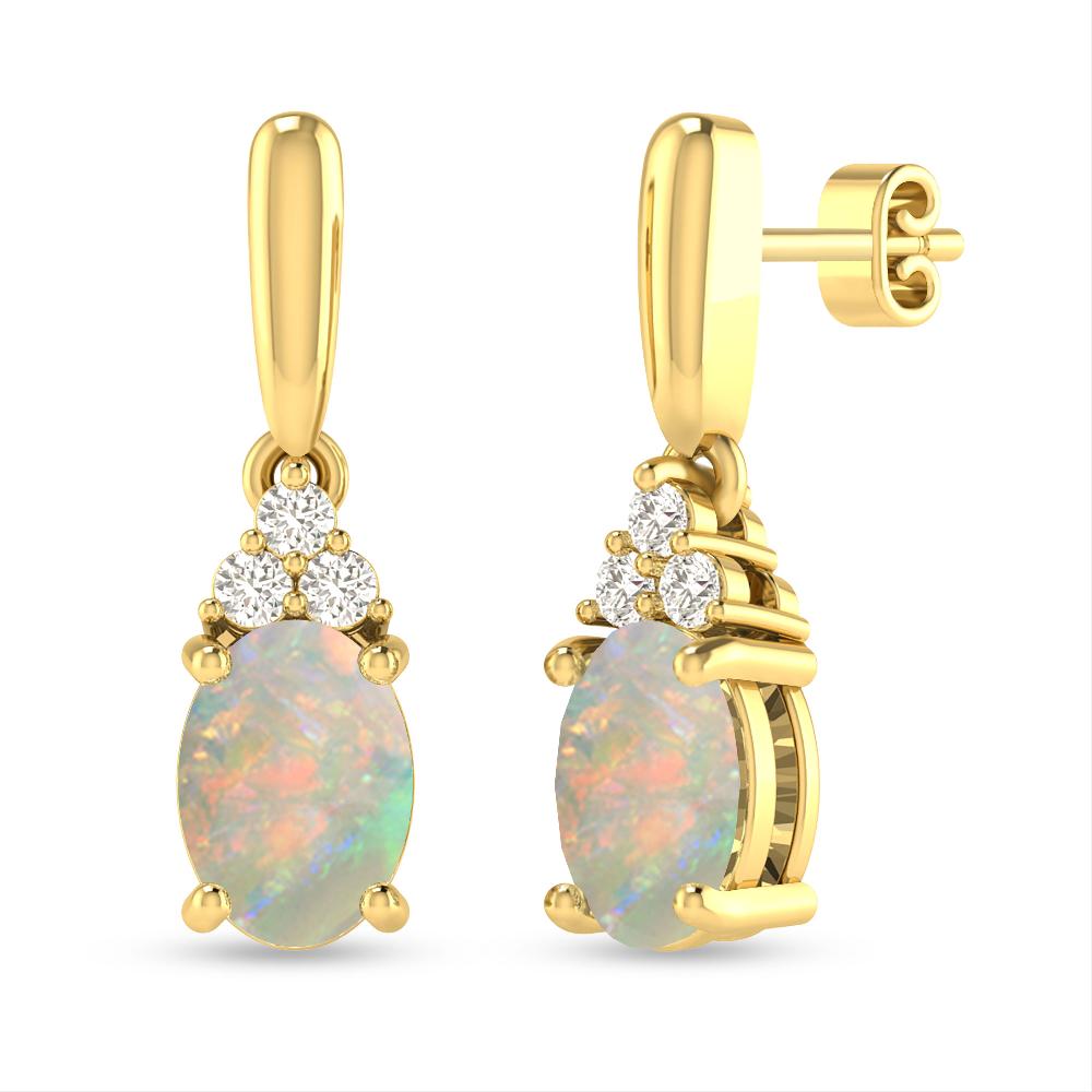 Yellow Gold - Opal