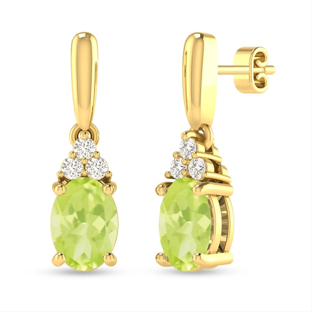 Yellow Gold - Peridot