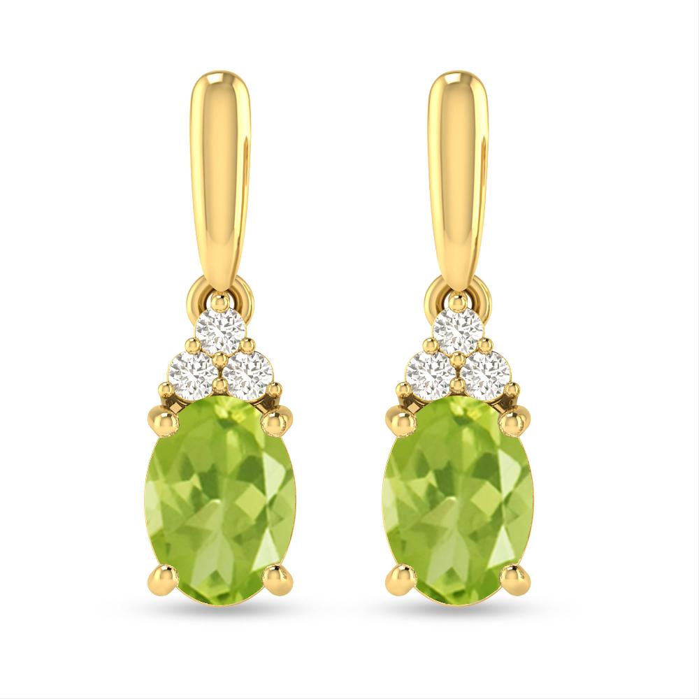 Yellow Gold - Peridot