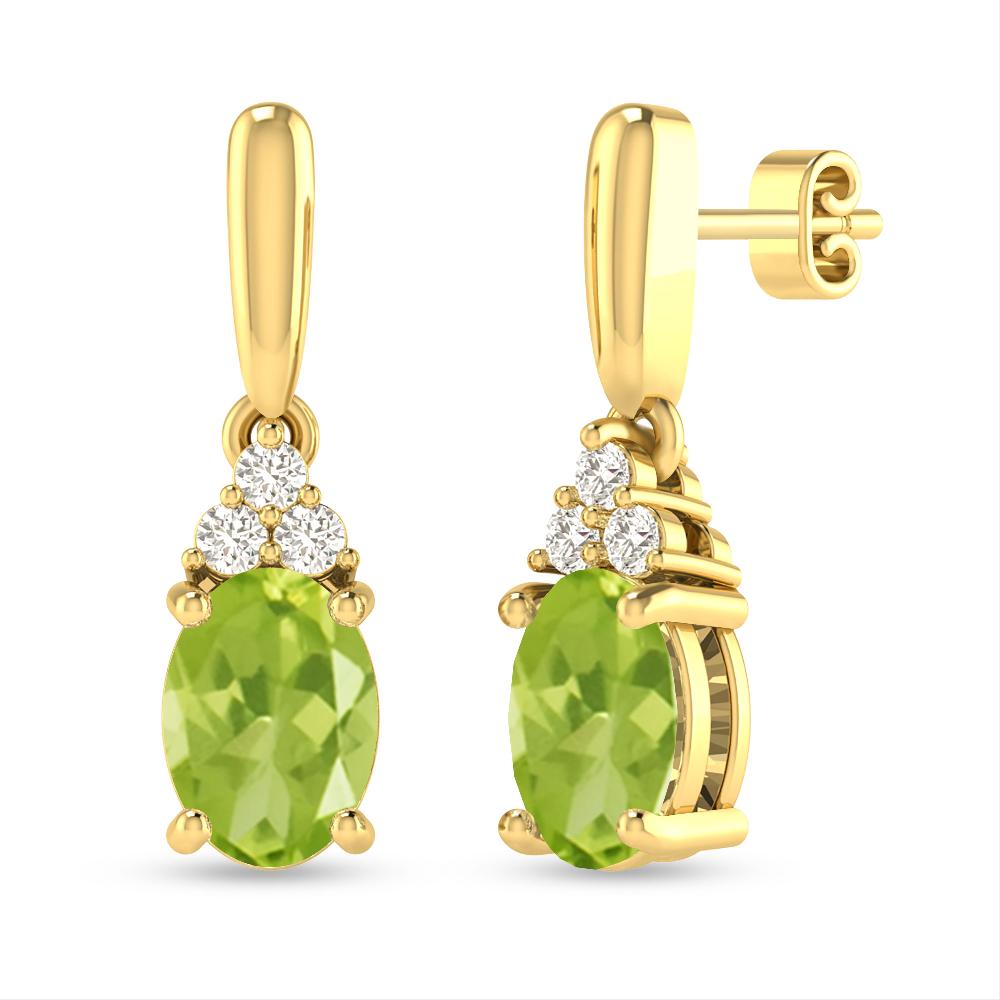 Yellow Gold - Peridot