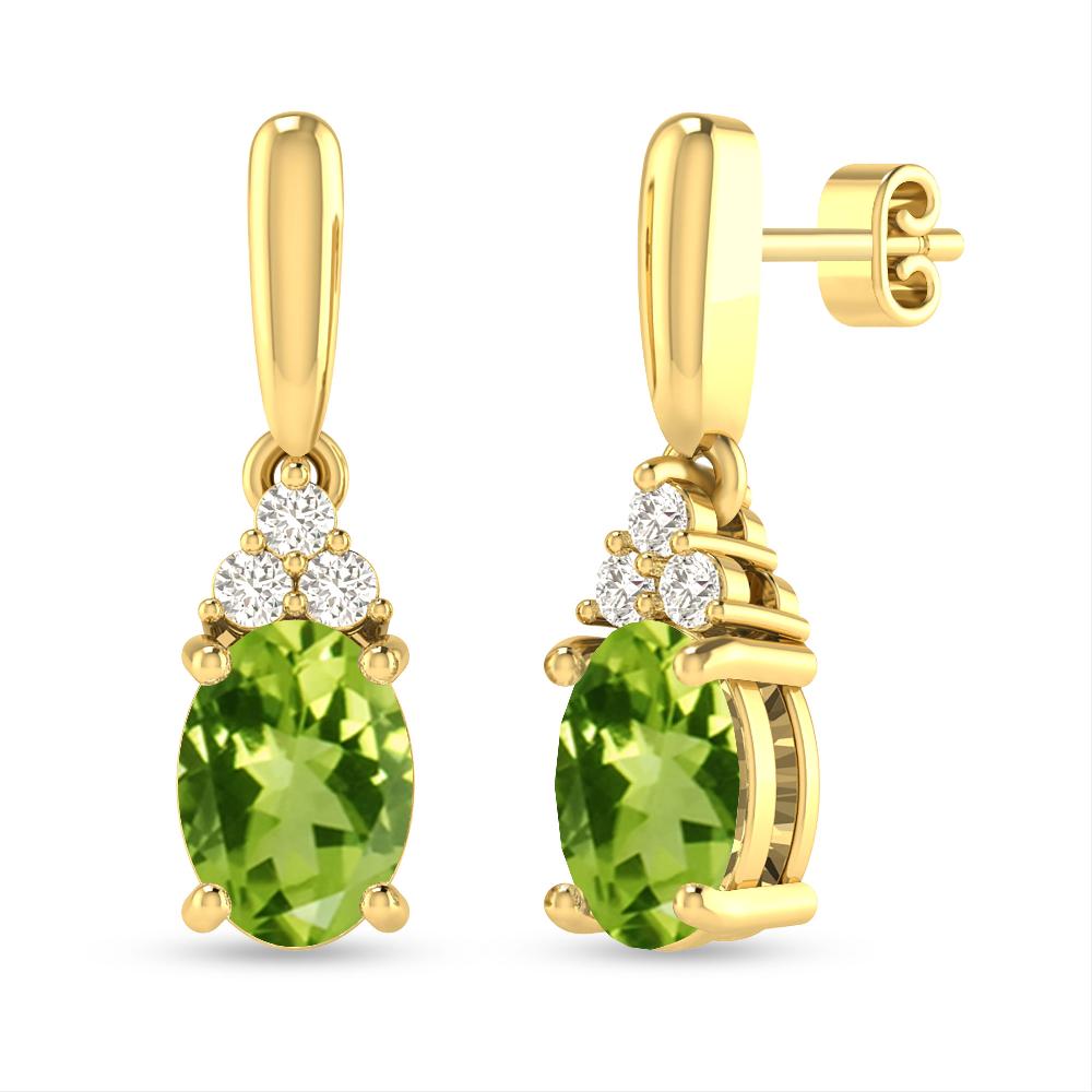 Yellow Gold - Peridot