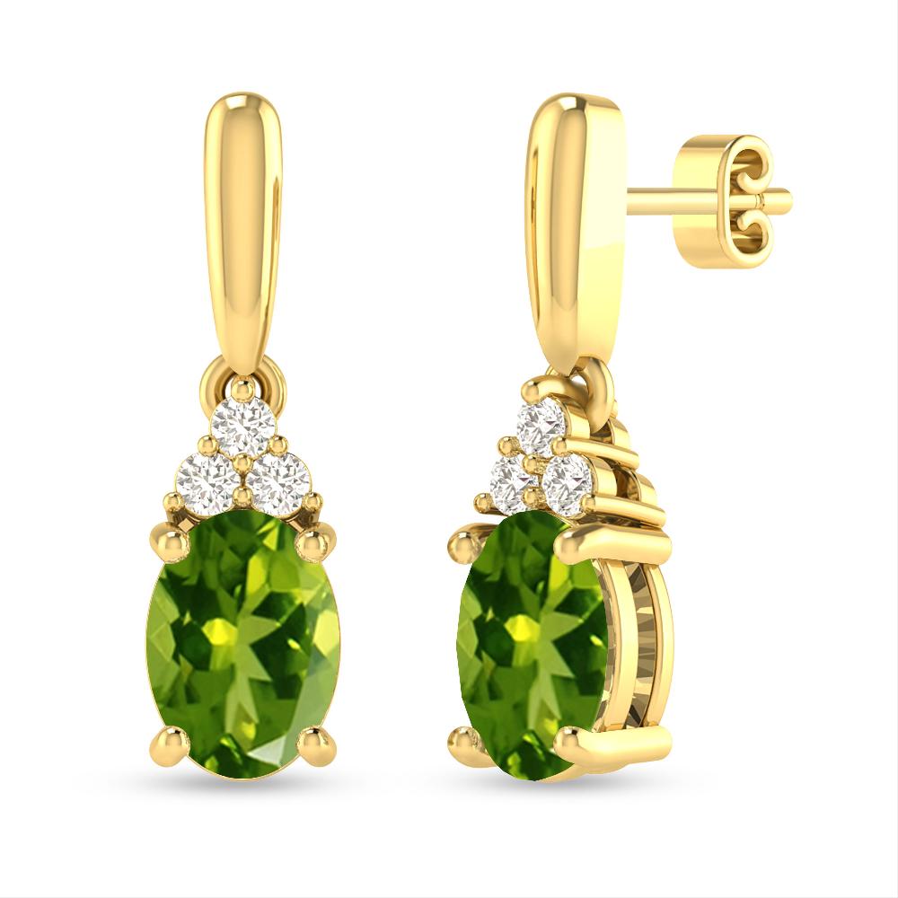 Yellow Gold - Peridot