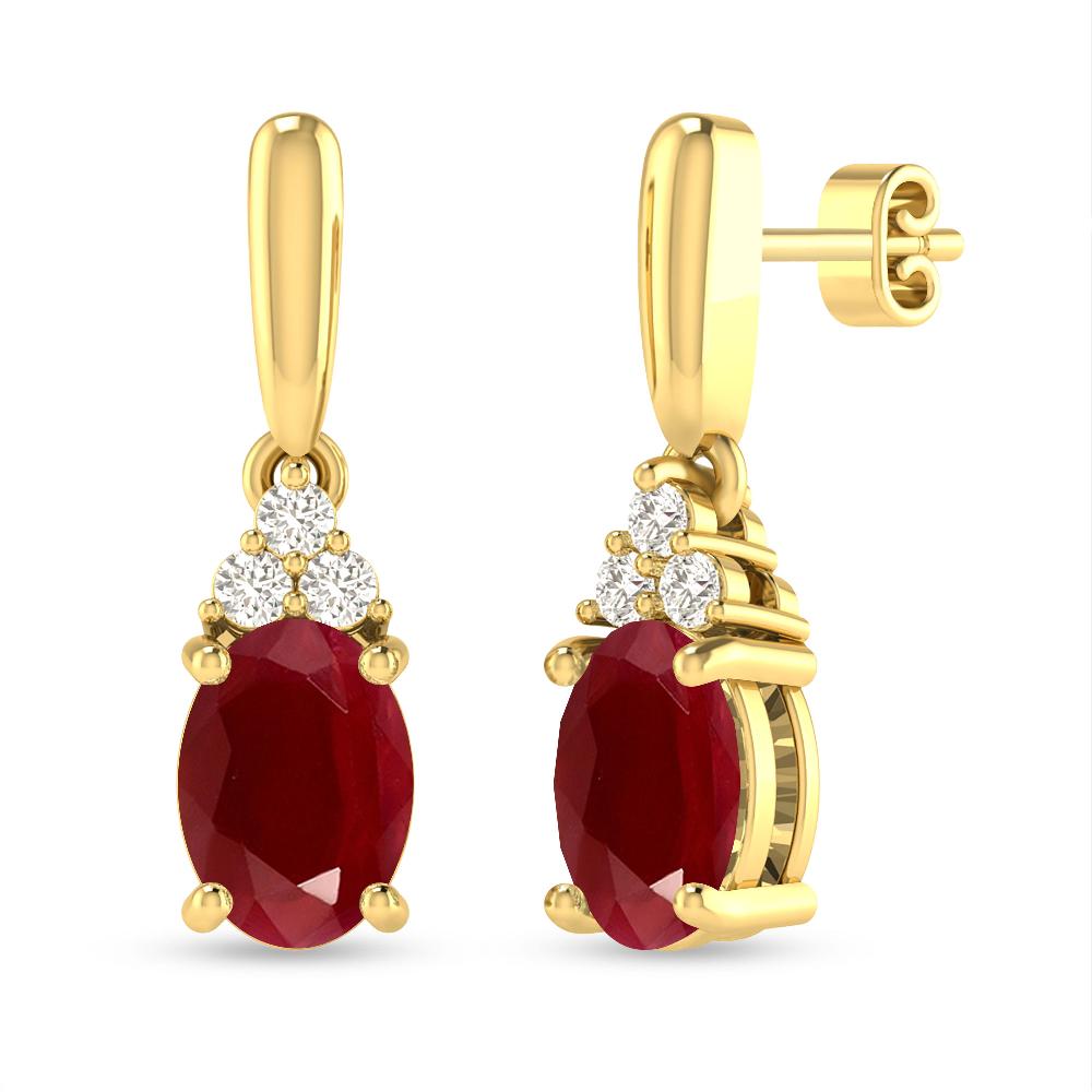 Yellow Gold - Ruby