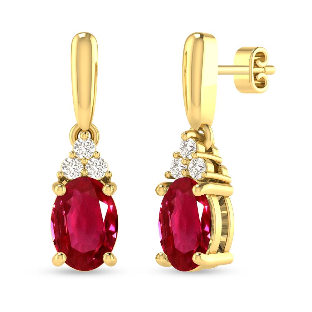 Yellow Gold - Ruby