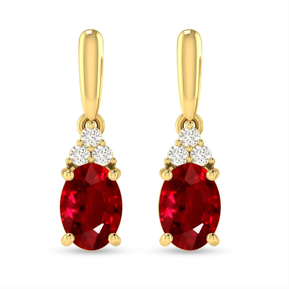 Yellow Gold - Ruby