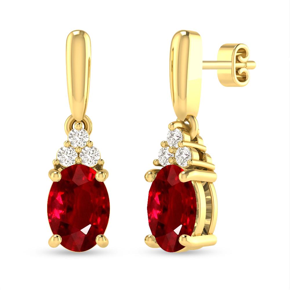 Yellow Gold - Ruby