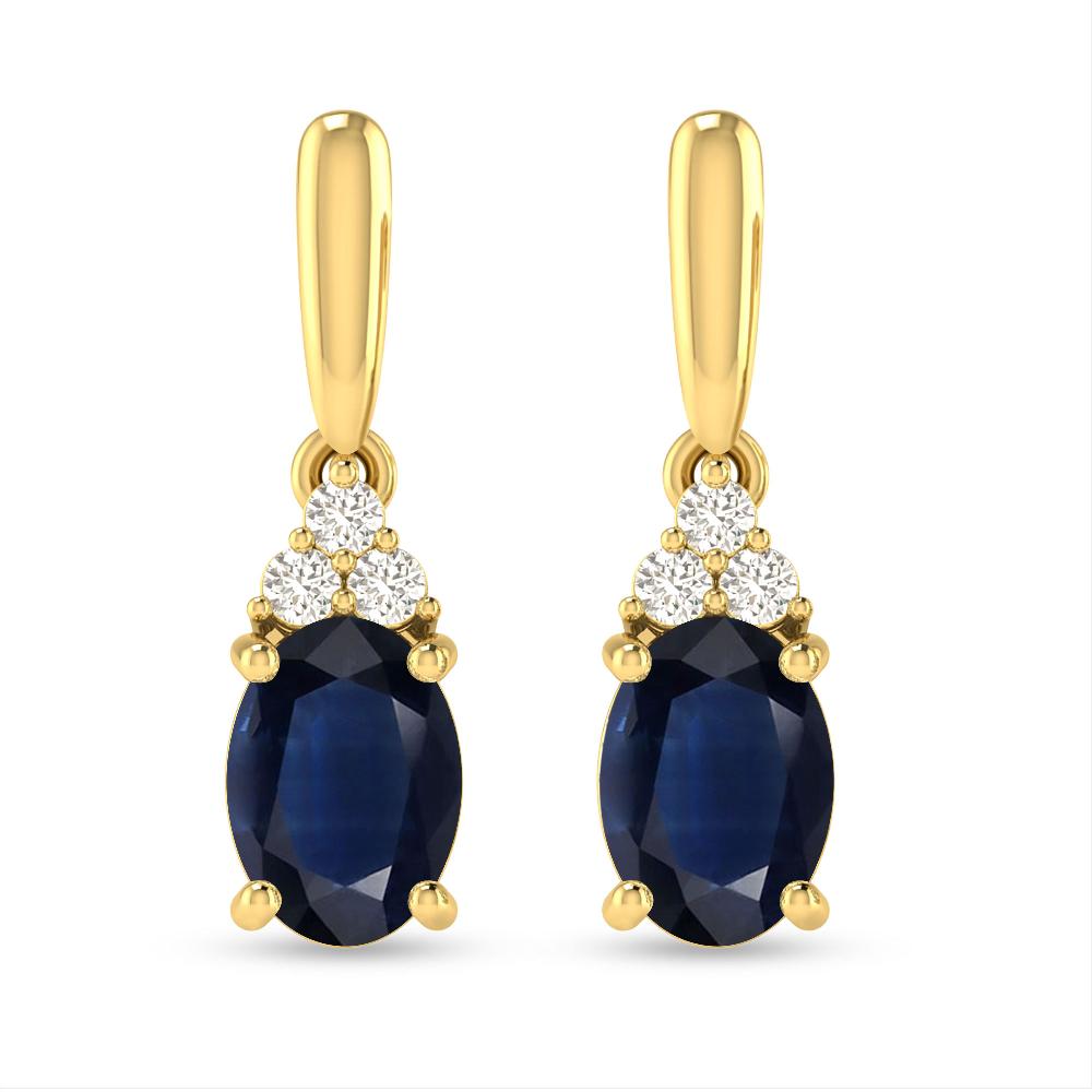 Yellow Gold - Sapphire