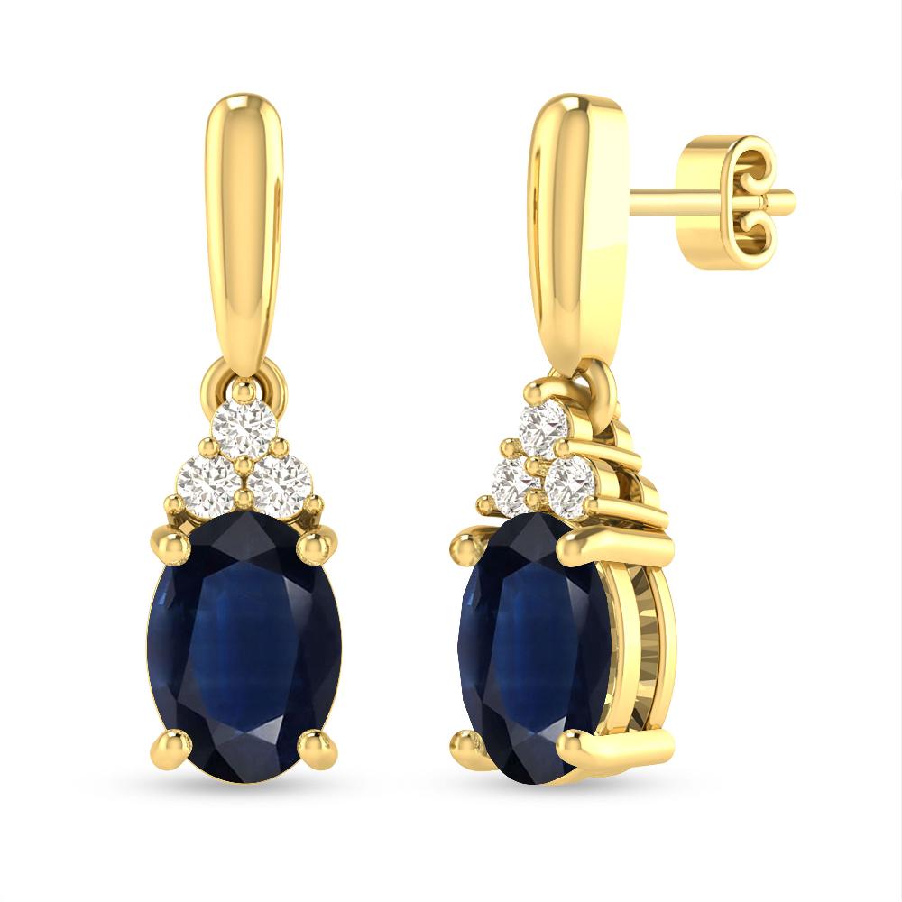 Yellow Gold - Sapphire