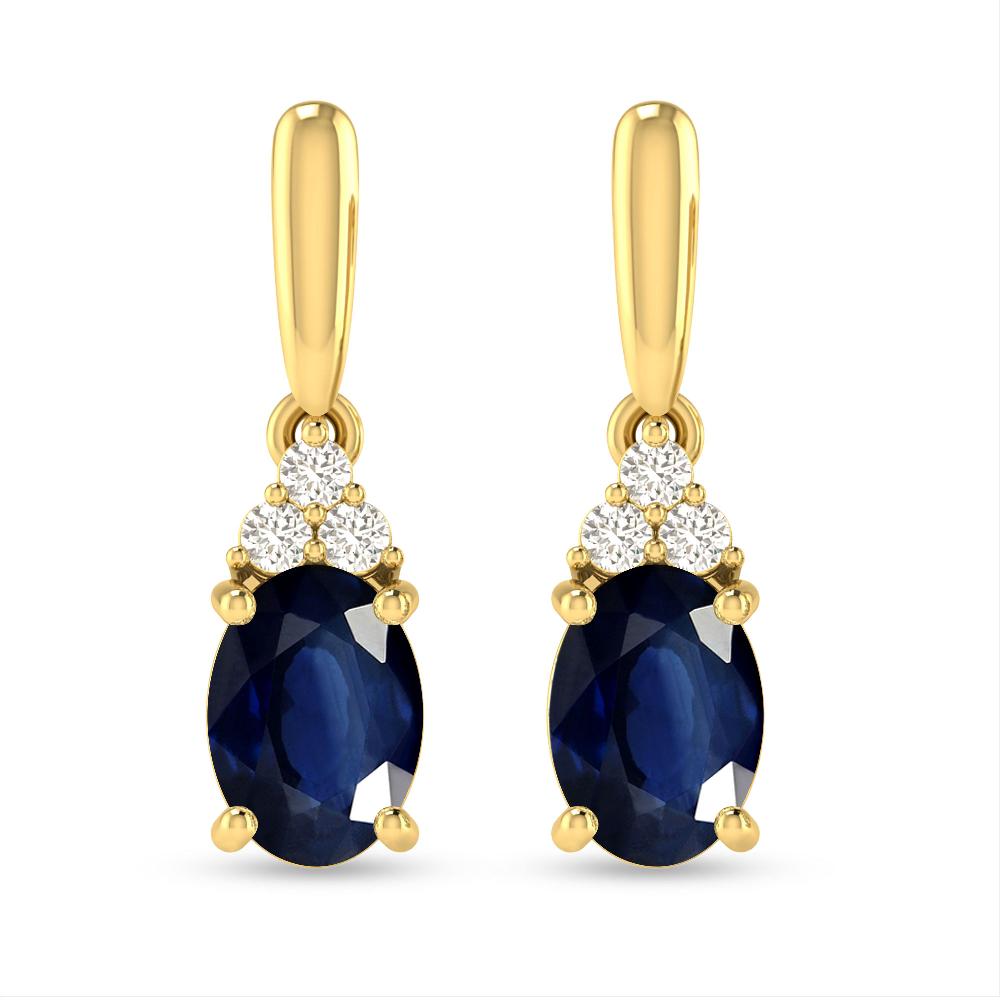 Yellow Gold - Sapphire