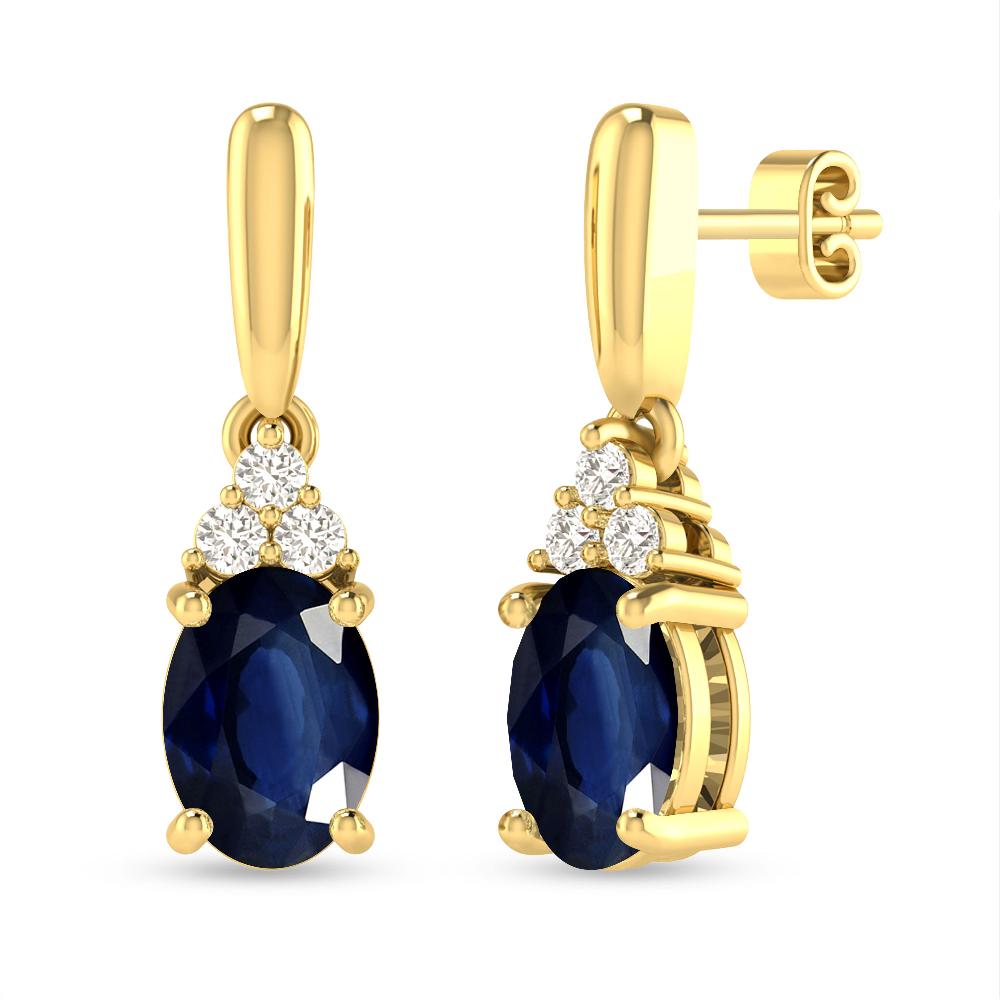 Yellow Gold - Sapphire