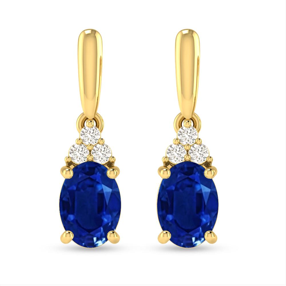 Yellow Gold - Sapphire