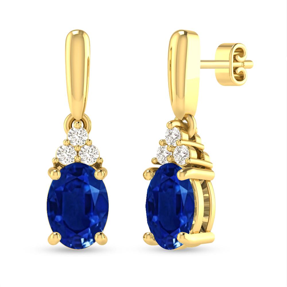 Yellow Gold - Sapphire