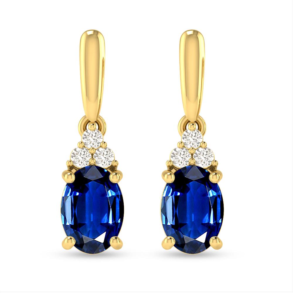 Yellow Gold - Sapphire