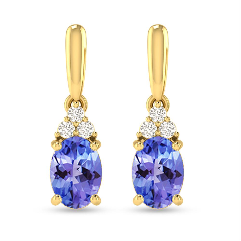 Yellow Gold - Tanzanite