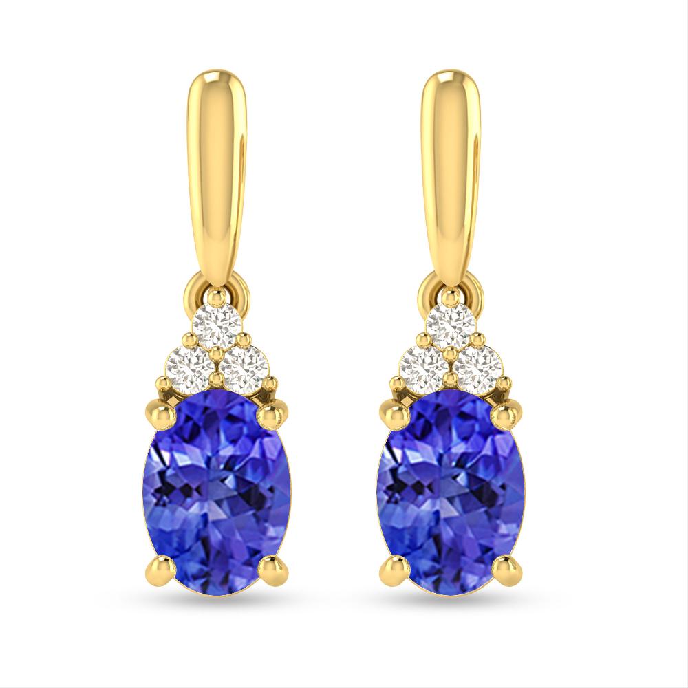 Yellow Gold - Tanzanite