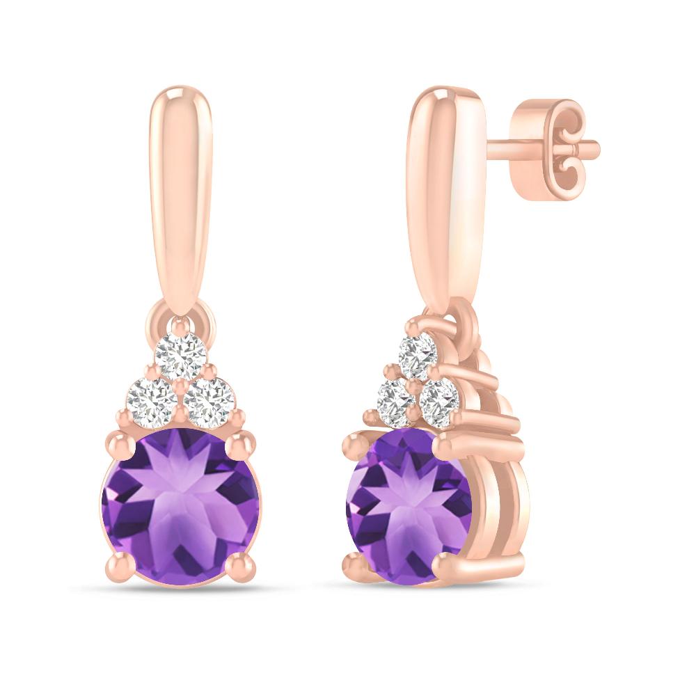 Rose Gold - Amethyst