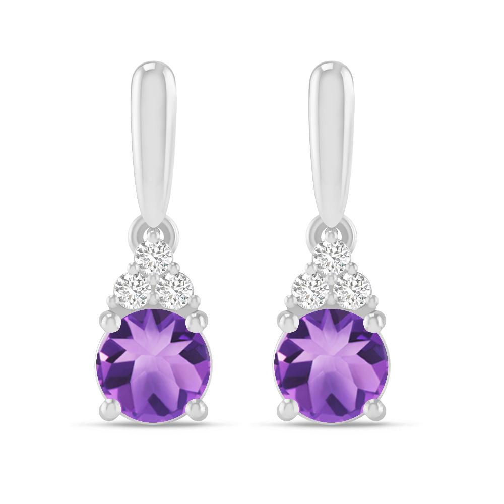 White Gold - Amethyst