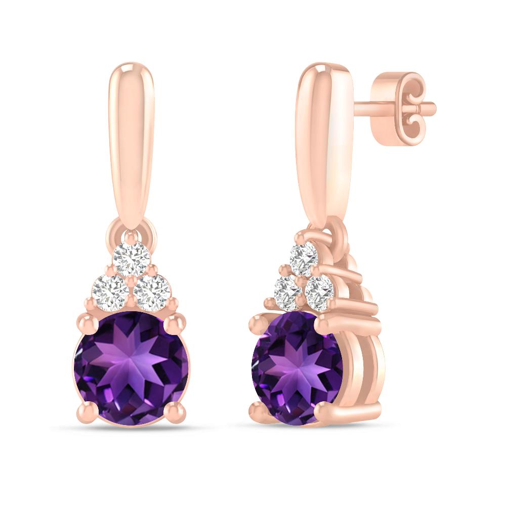 Rose Gold - Amethyst