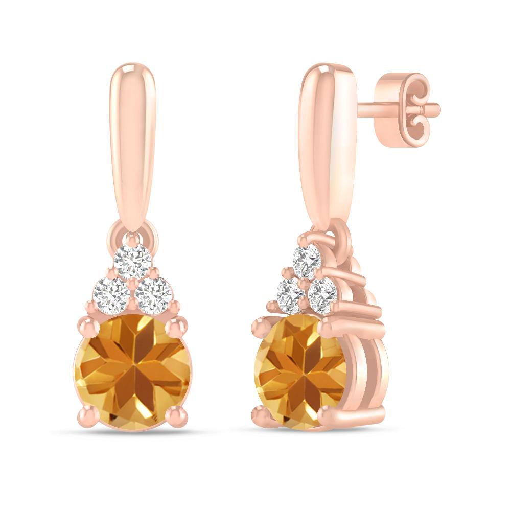 Rose Gold - Citrine