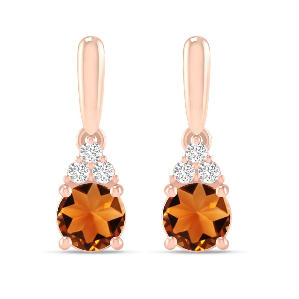 Rose Gold - Citrine