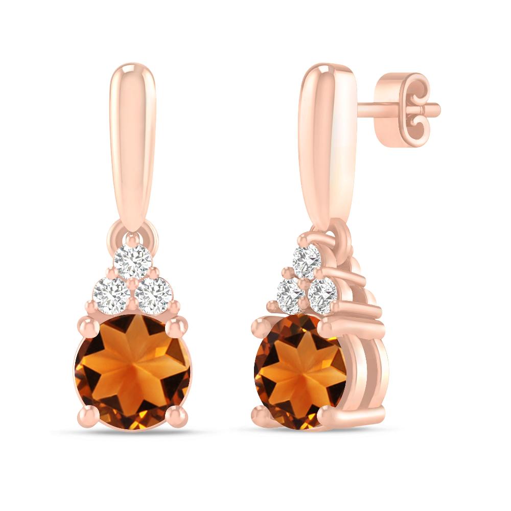 Rose Gold - Citrine