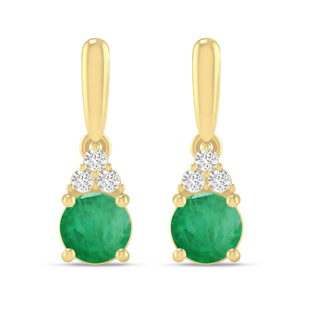 Yellow Gold - Emerald