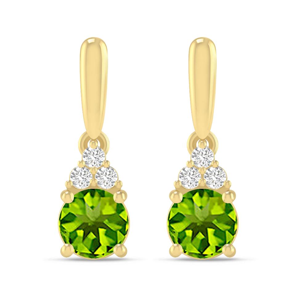 Yellow Gold - Peridot