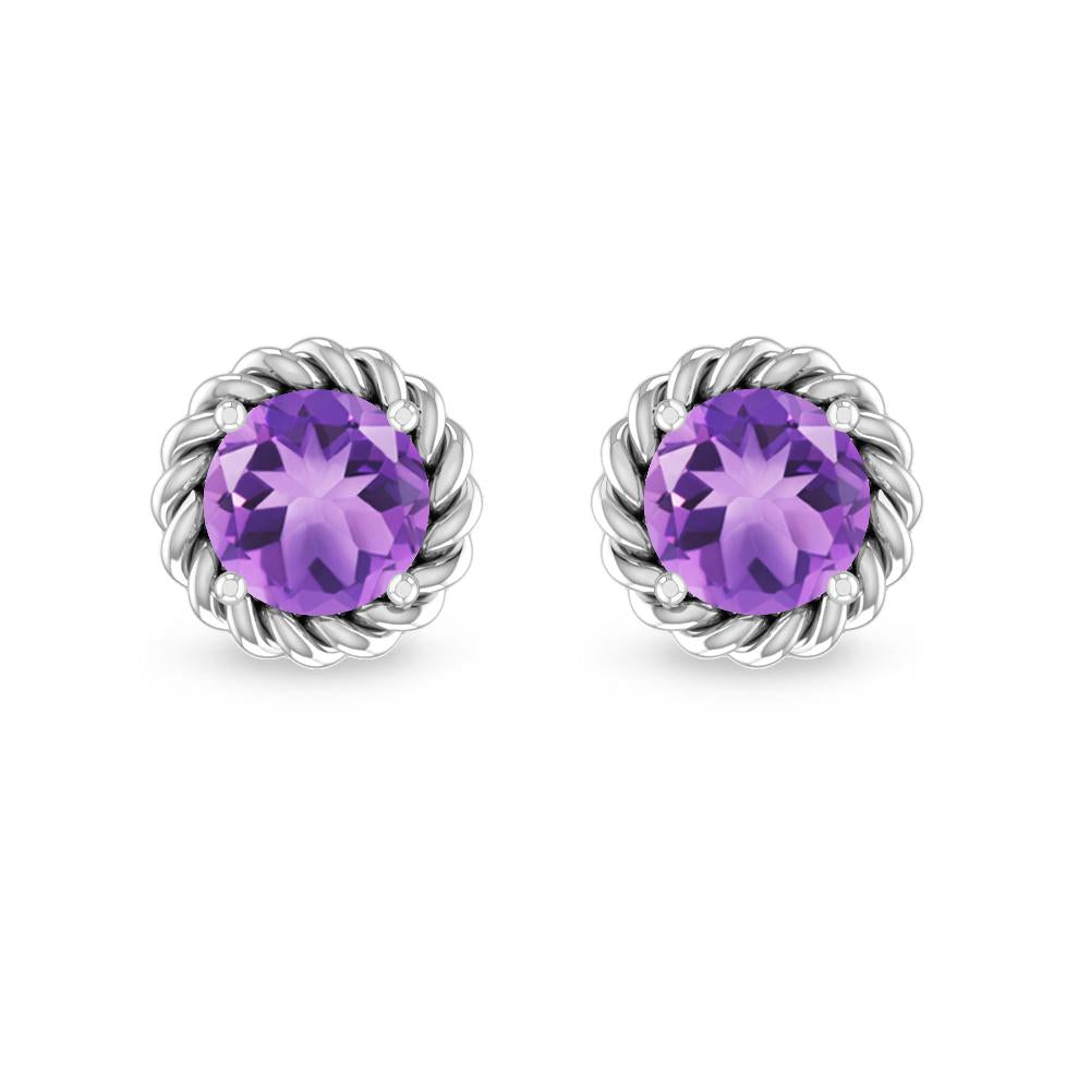 White Gold - Amethyst