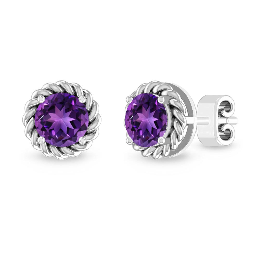 White Gold - Amethyst