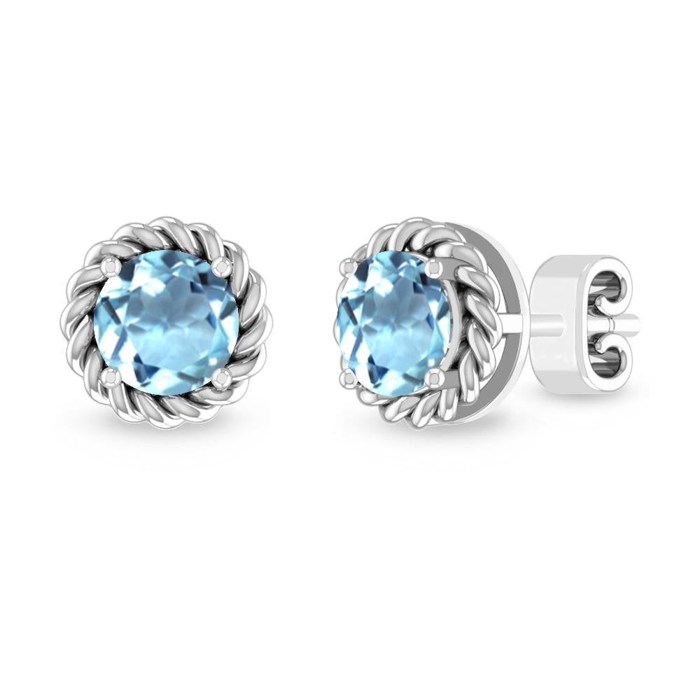 White Gold - Aquamarine