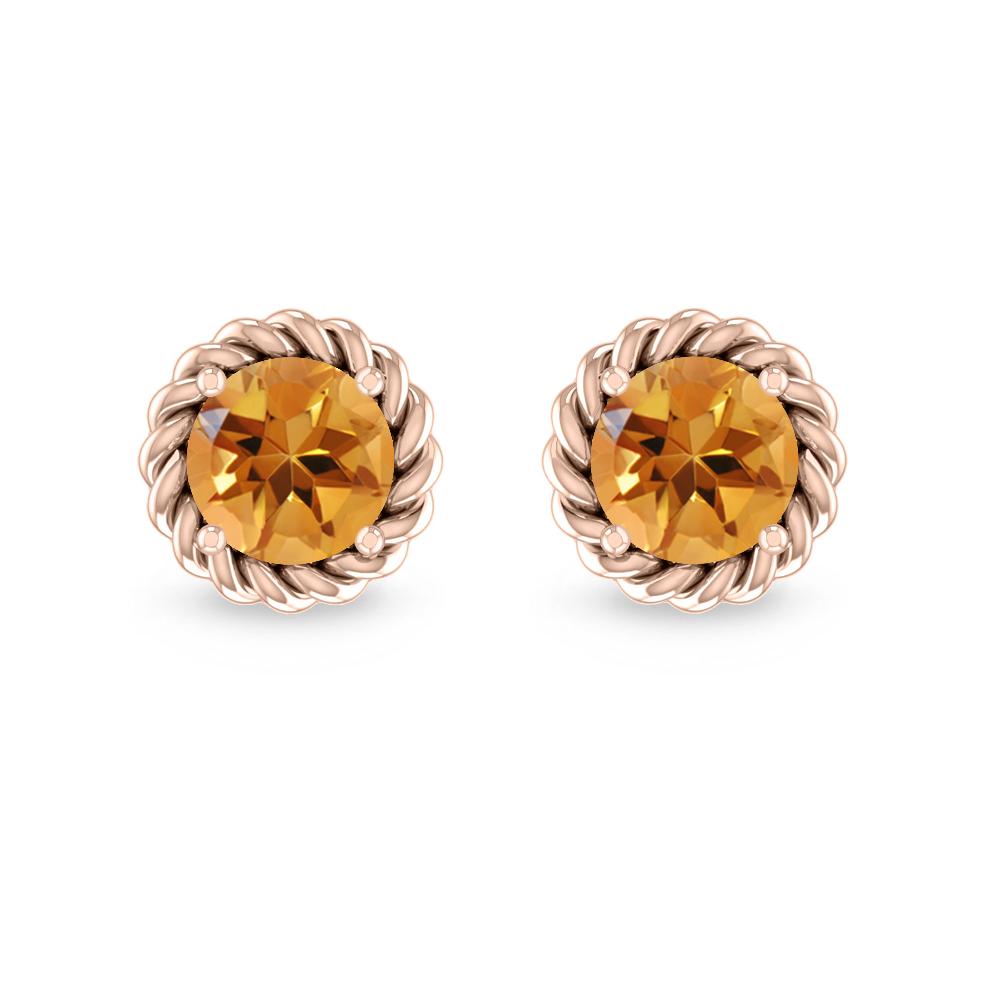 Rose Gold - Citrine