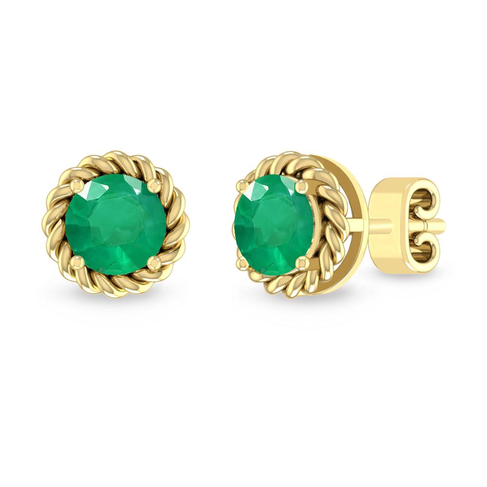 Yellow Gold - Emerald