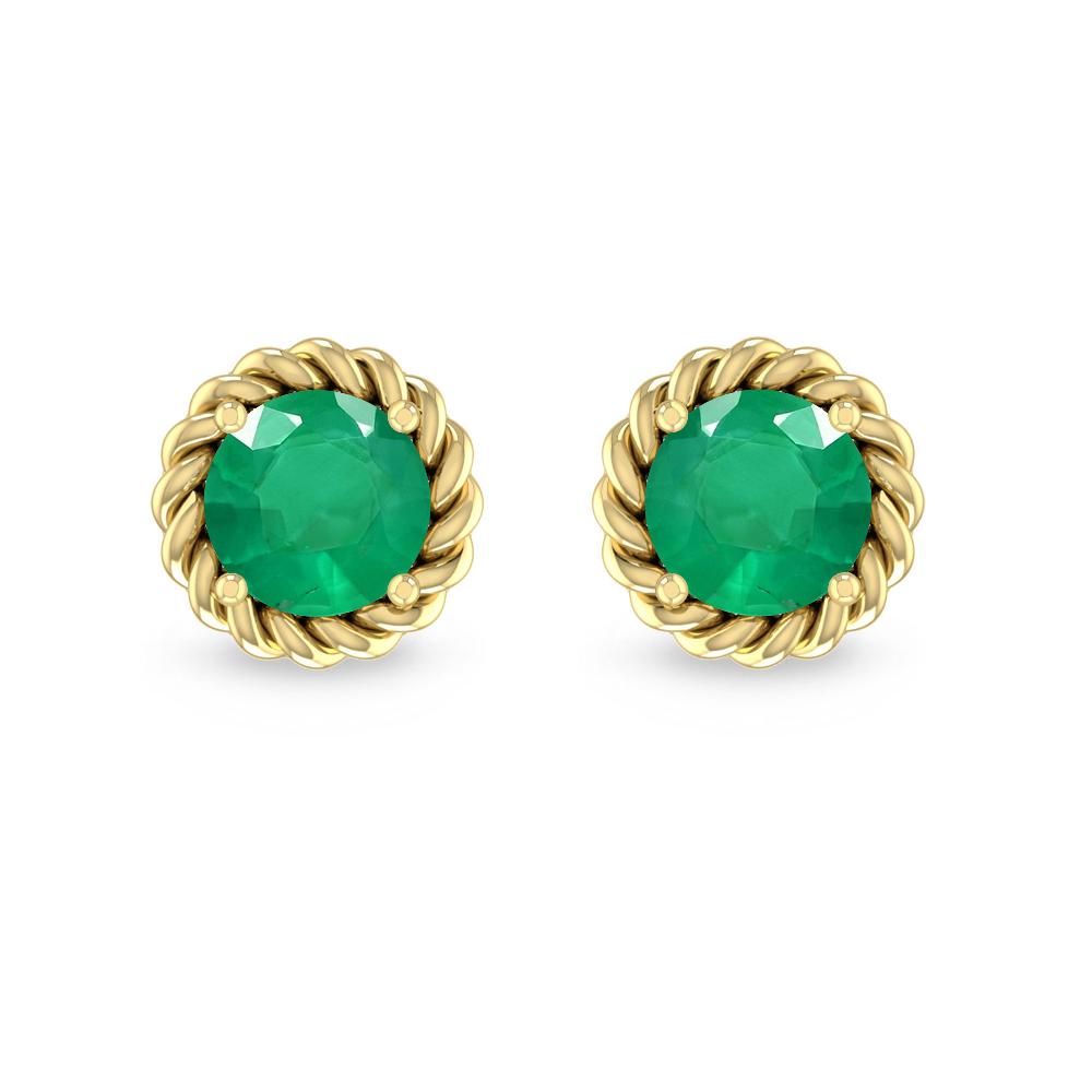 Yellow Gold - Emerald