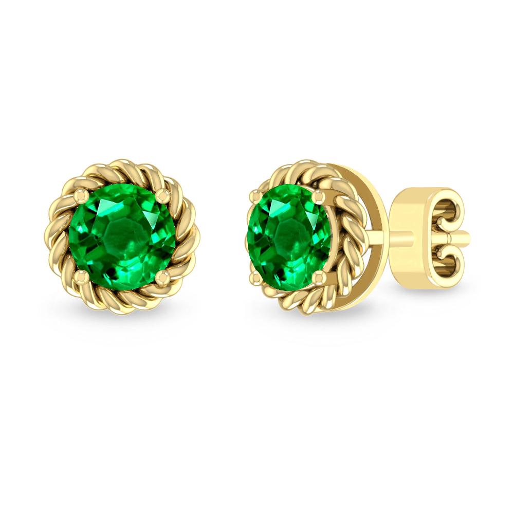 Yellow Gold - Emerald