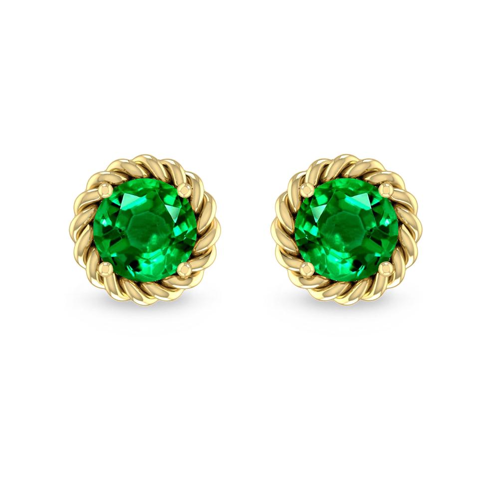 Yellow Gold - Emerald