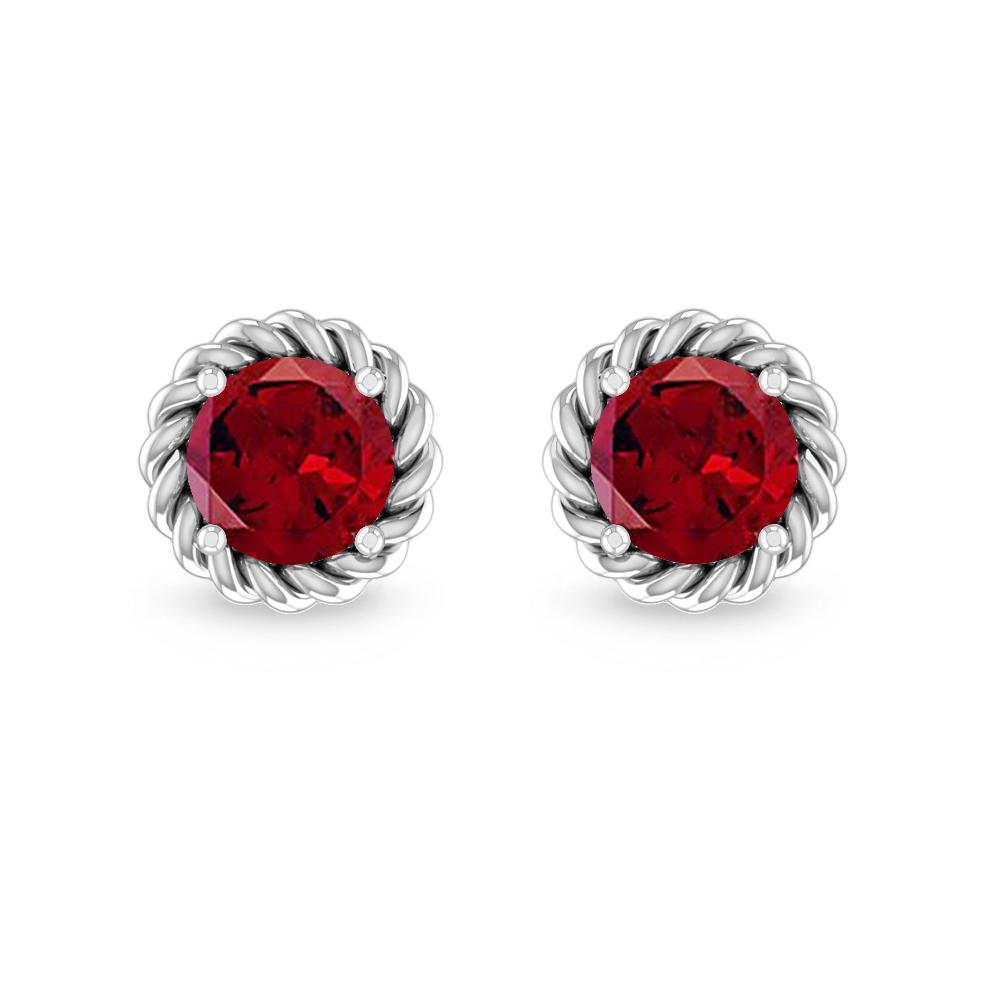 White Gold - Garnet