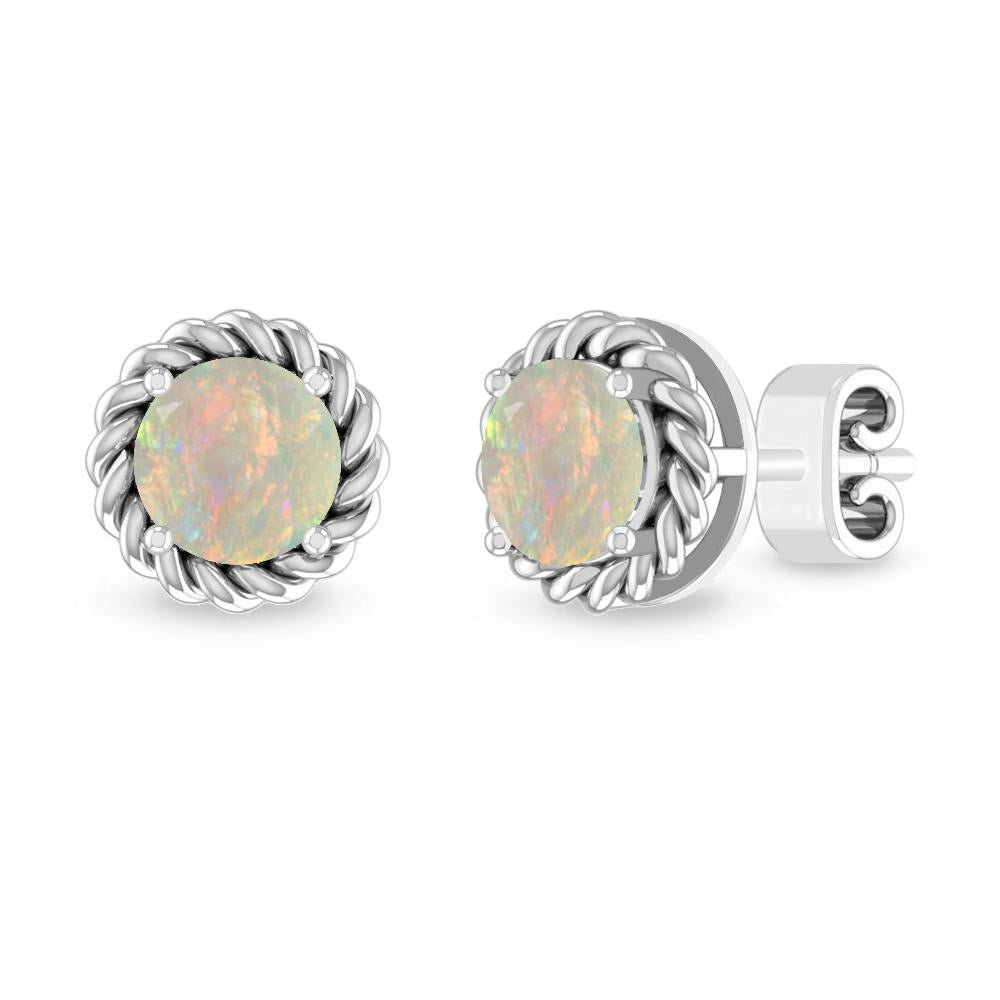 White Gold - Opal