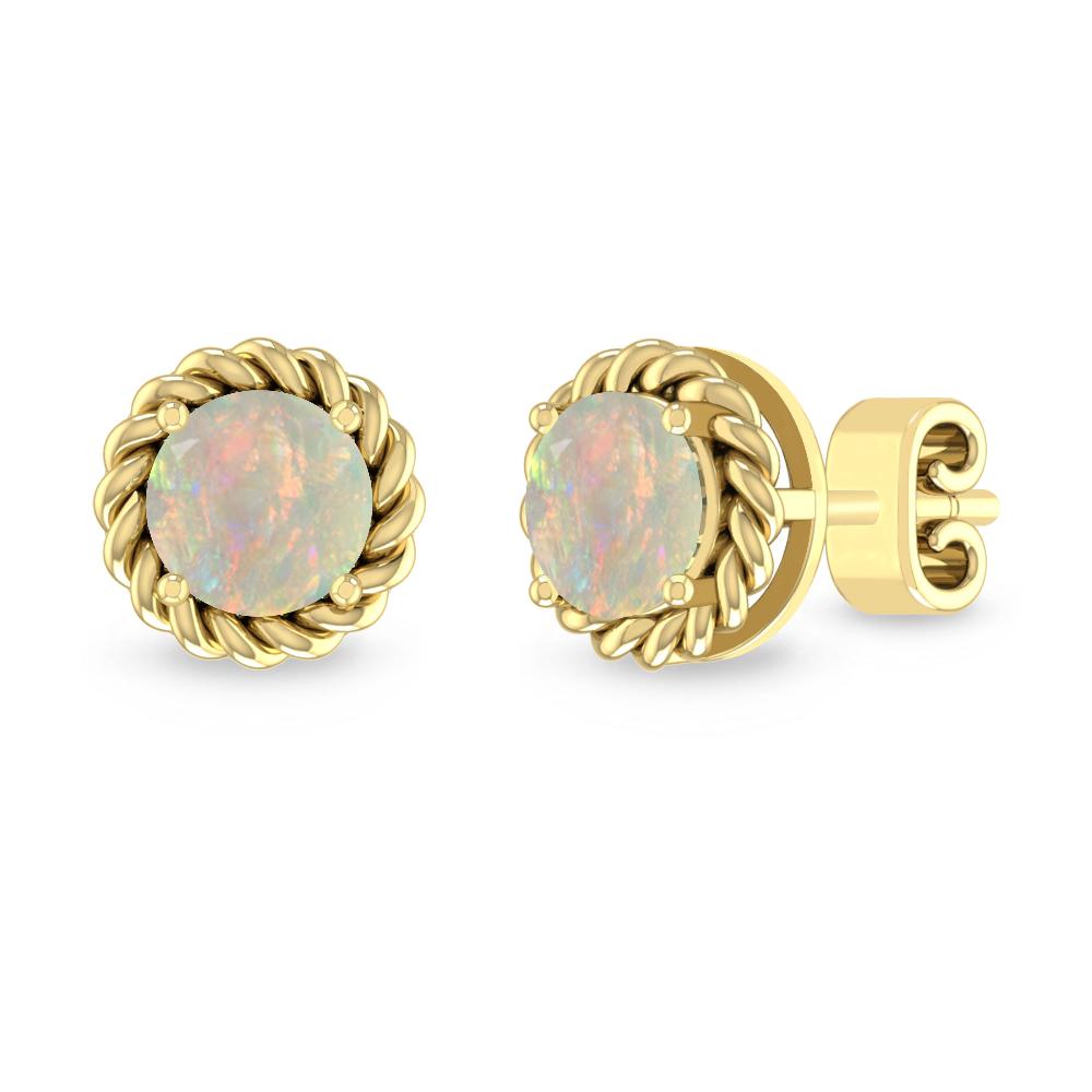 Yellow Gold - Opal