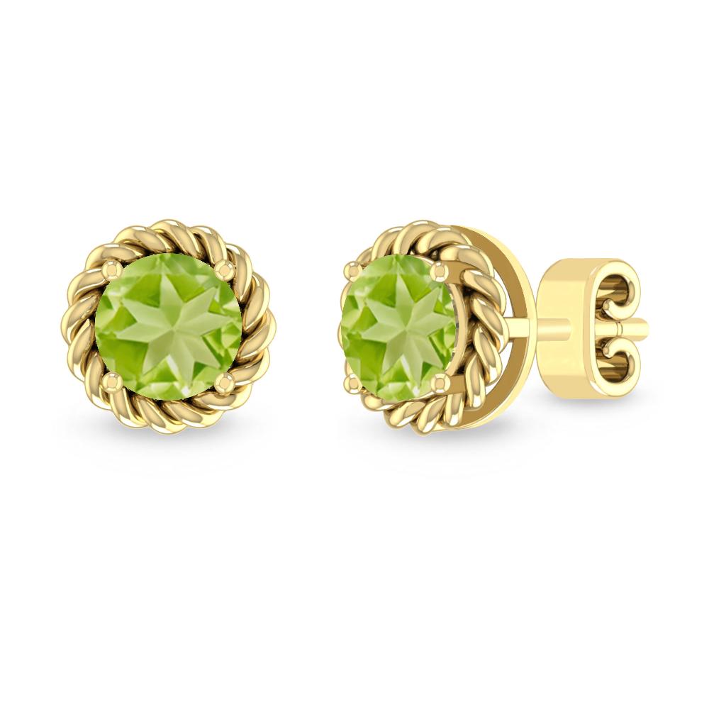 Yellow Gold - Peridot