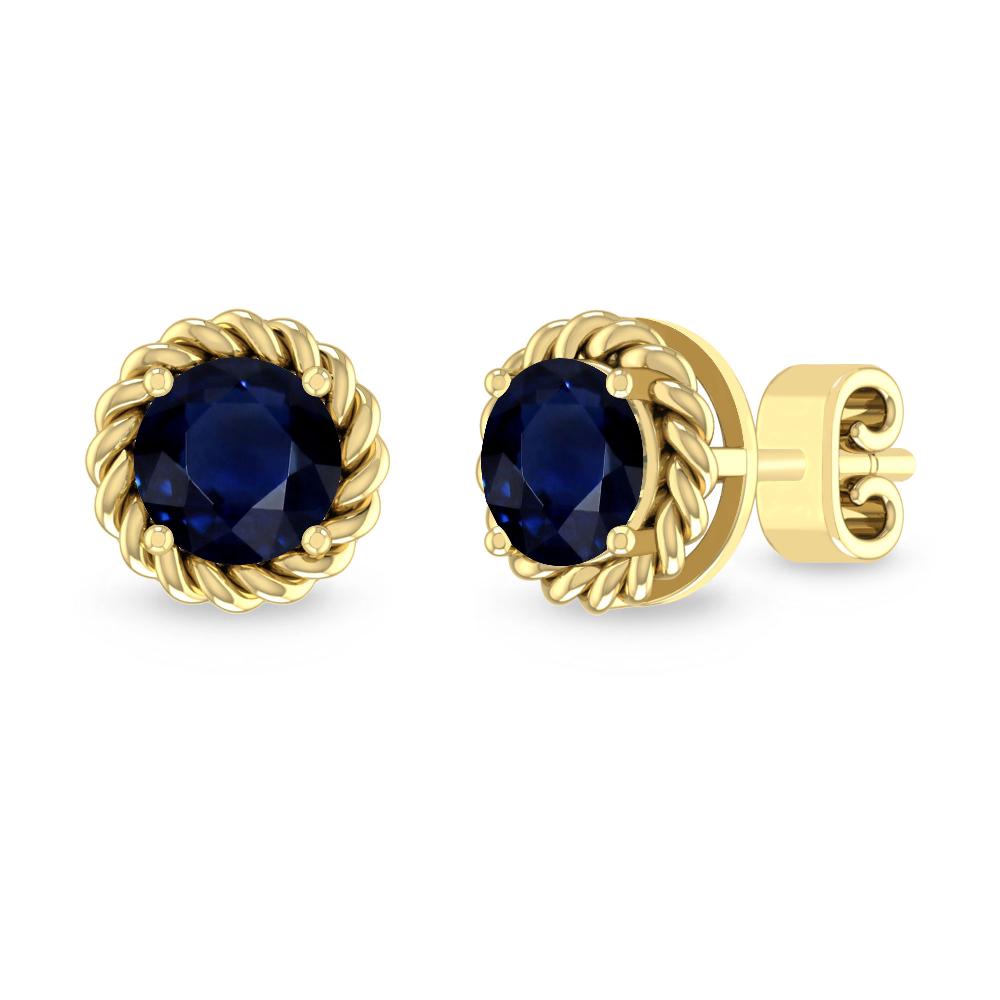 Yellow Gold - Sapphire