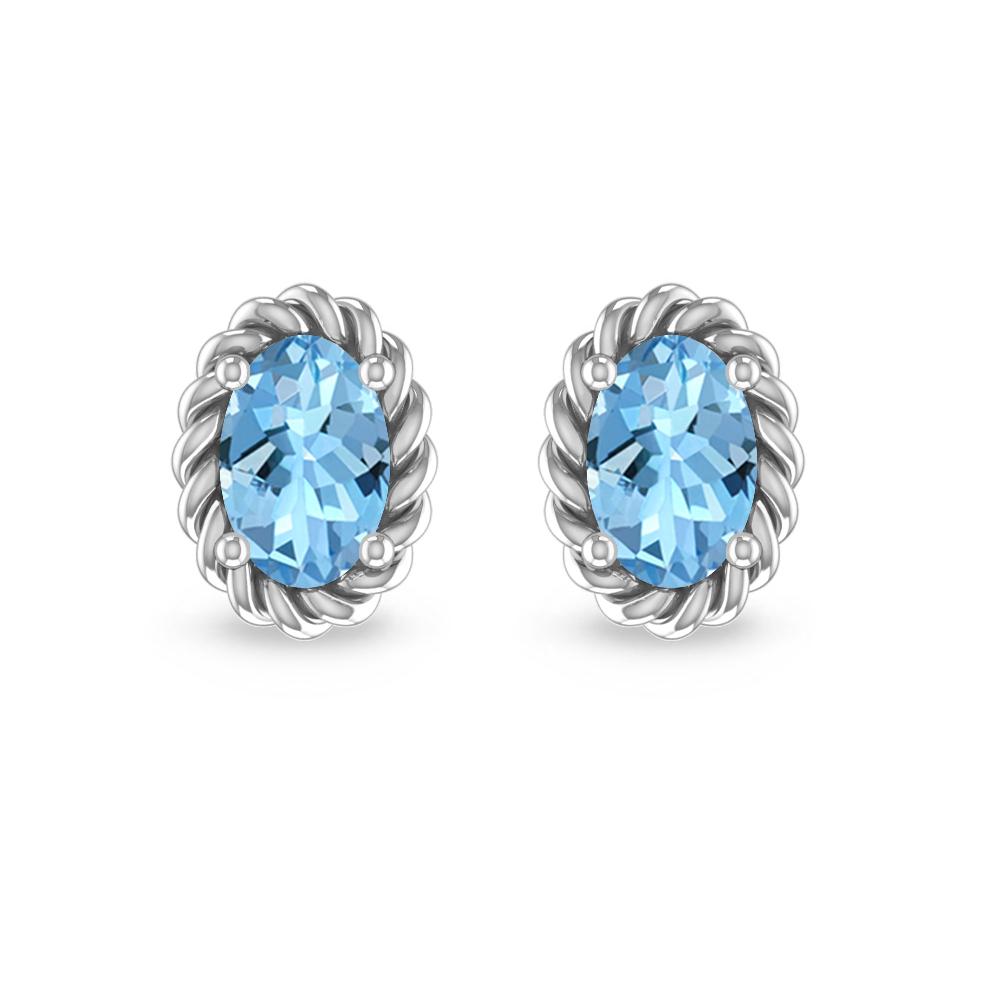 White Gold - Aquamarine