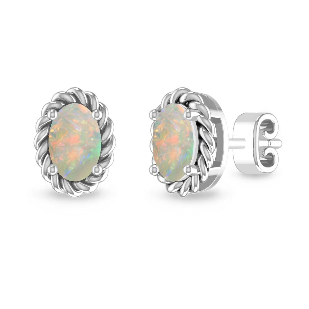 White Gold - Opal