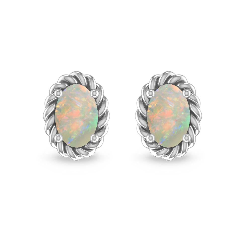 White Gold - Opal