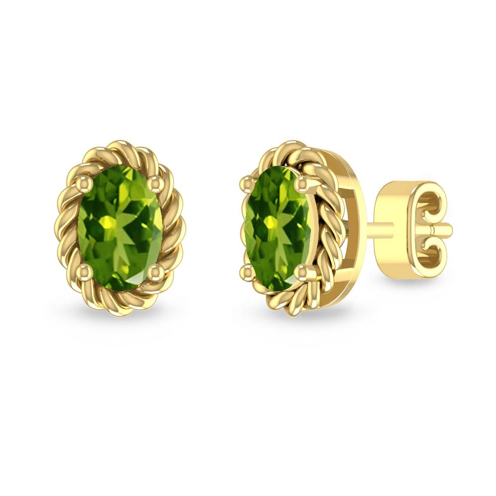 Yellow Gold - Peridot