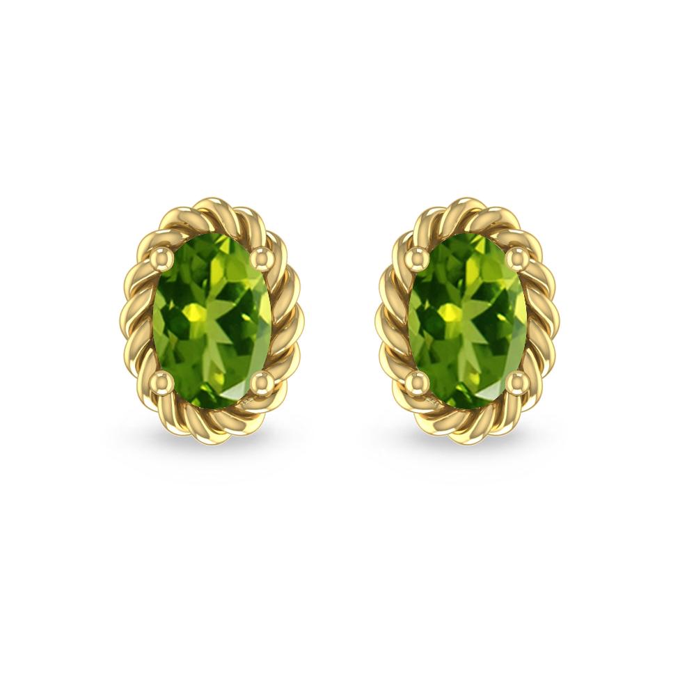 Yellow Gold - Peridot