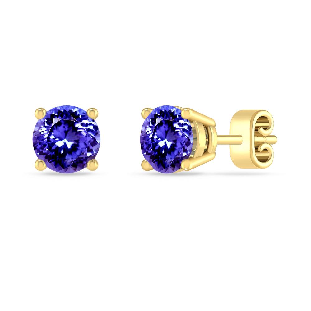 Yellow Gold - Tanzanite